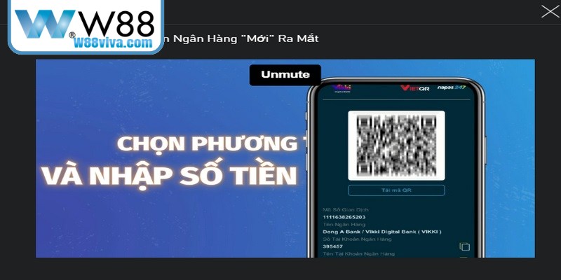 Hầu hết các phương thức W88 đều miễn phí, giúp người chơi tiết kiệm tối đa chi phí